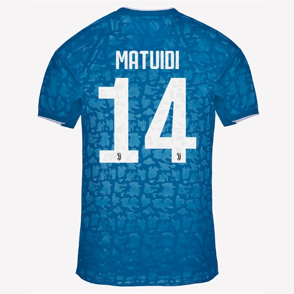 Camiseta Juventus NO.14 Matuidi Tercera equipación 2019-2020 Azul